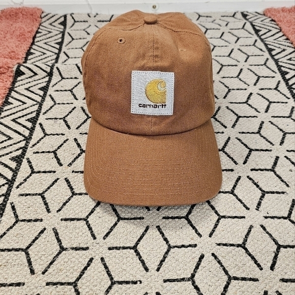 CARHARTT TAN SQUARE LOGO HAT, SZ MEDIUM TODDLER - Picture 2 of 12